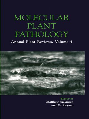 cover image of Molecular Plant Pathology
